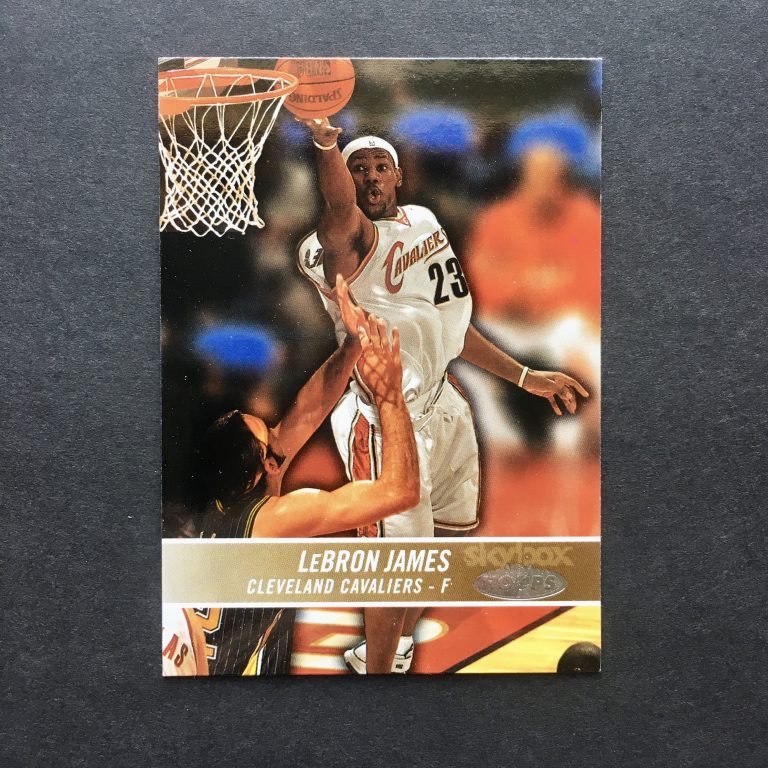 LeBron James 2004-05 Hoops Card