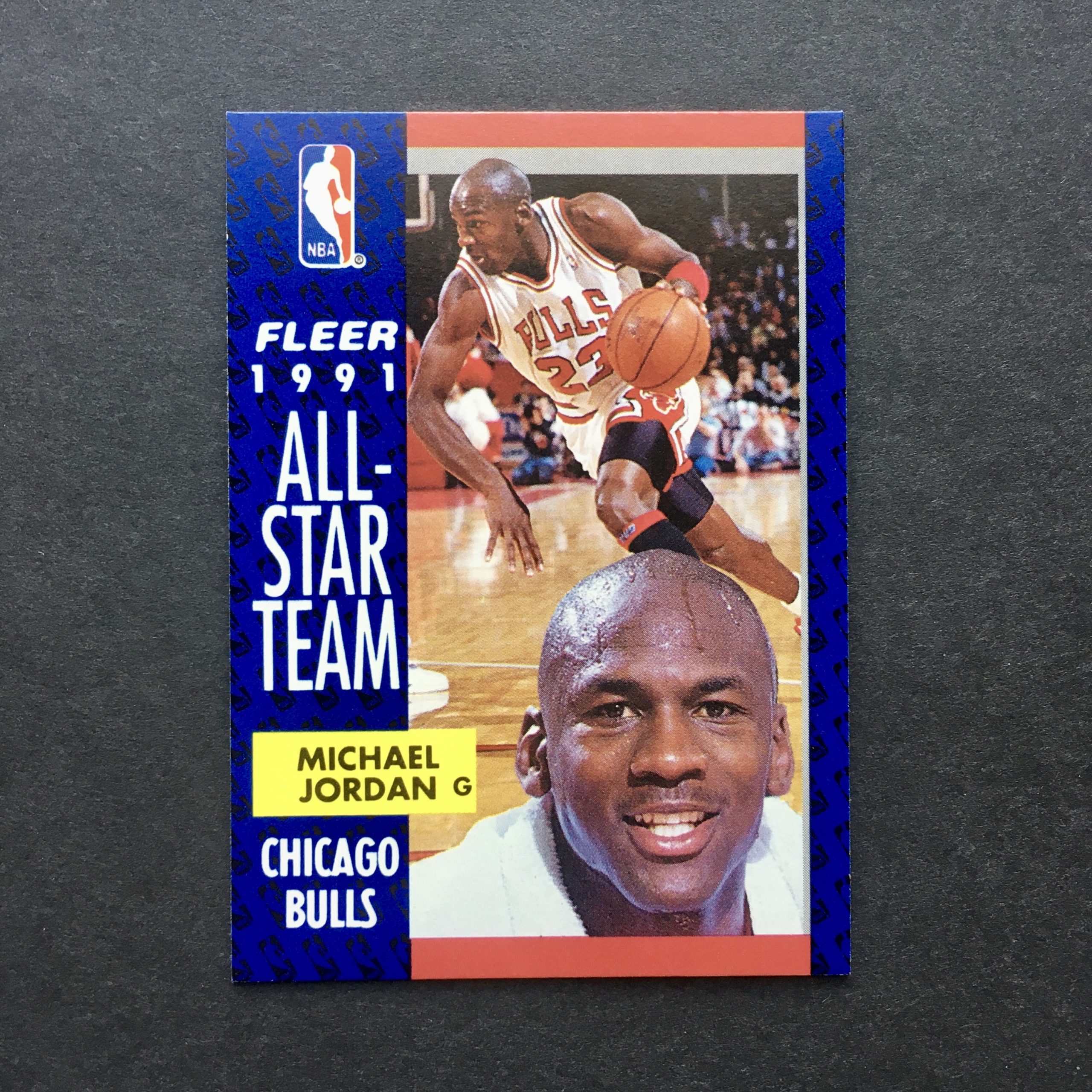 Michael Jordan Fleer All-Star Card