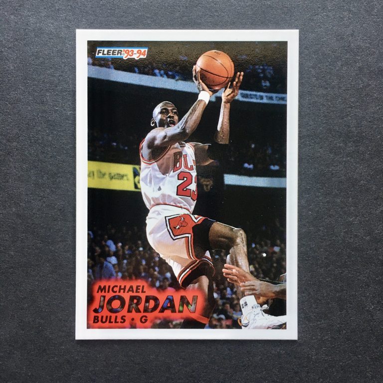 Michael Jordan Fleer Card