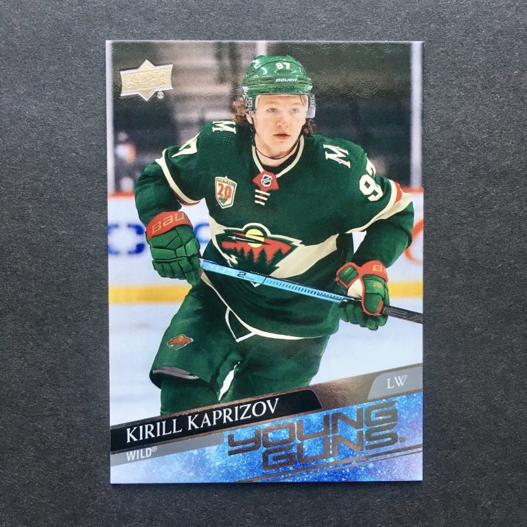 Kirill Kaprizov Young Guns Rookie Card
