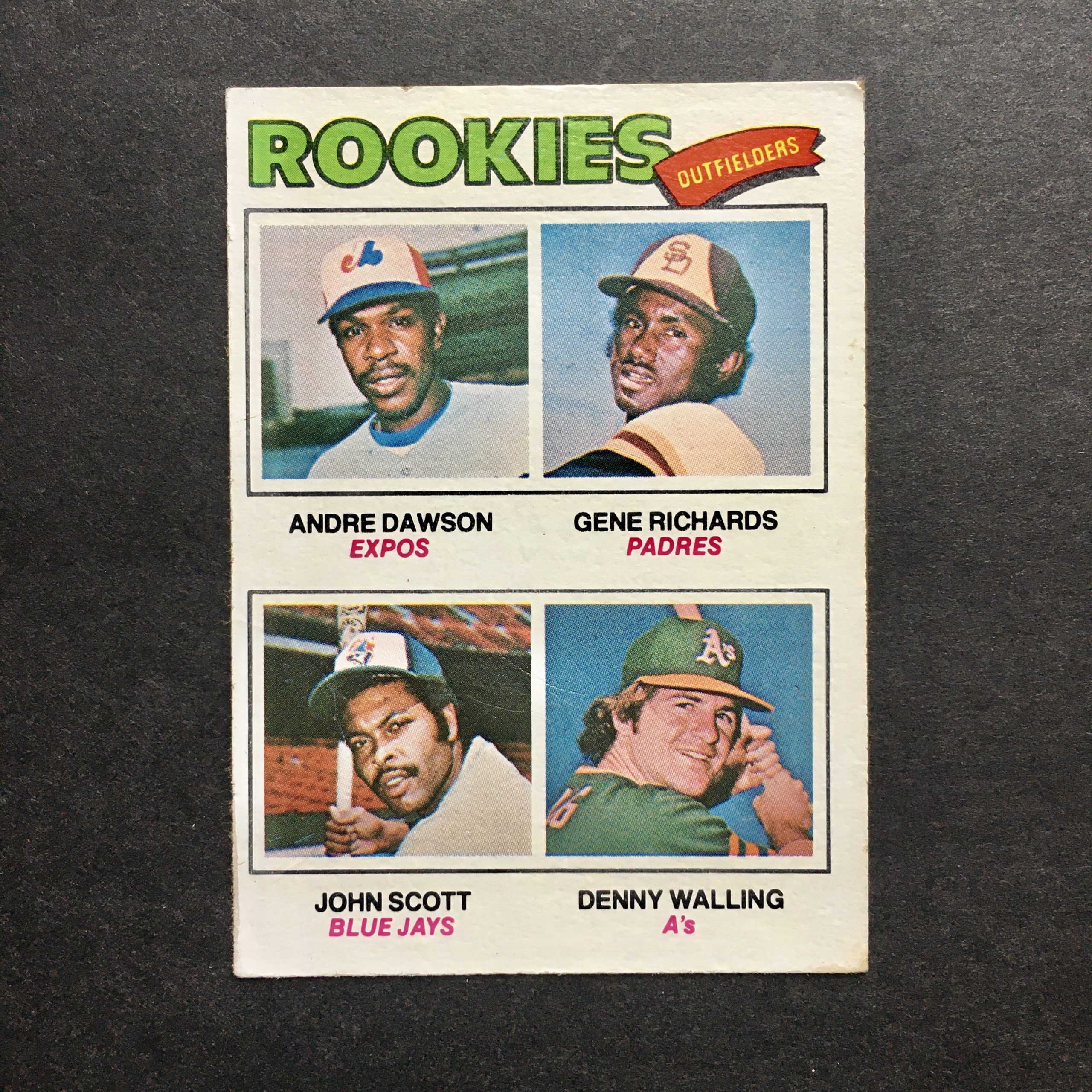 Andre Dawson 1977 Topps Rookie Card