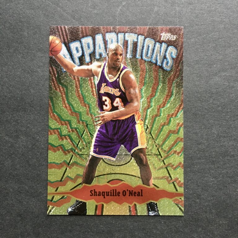 Shaquille O'Neal 1998-99 Topps Apparitions Insert