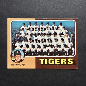 Detroit Tigers 1975 Topps Team Card