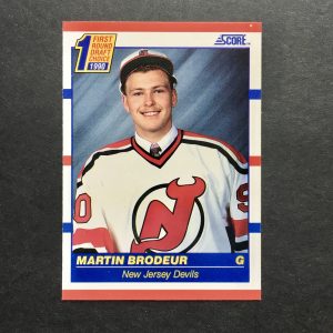 Martin Brodeur 1990-91 Score Rookie