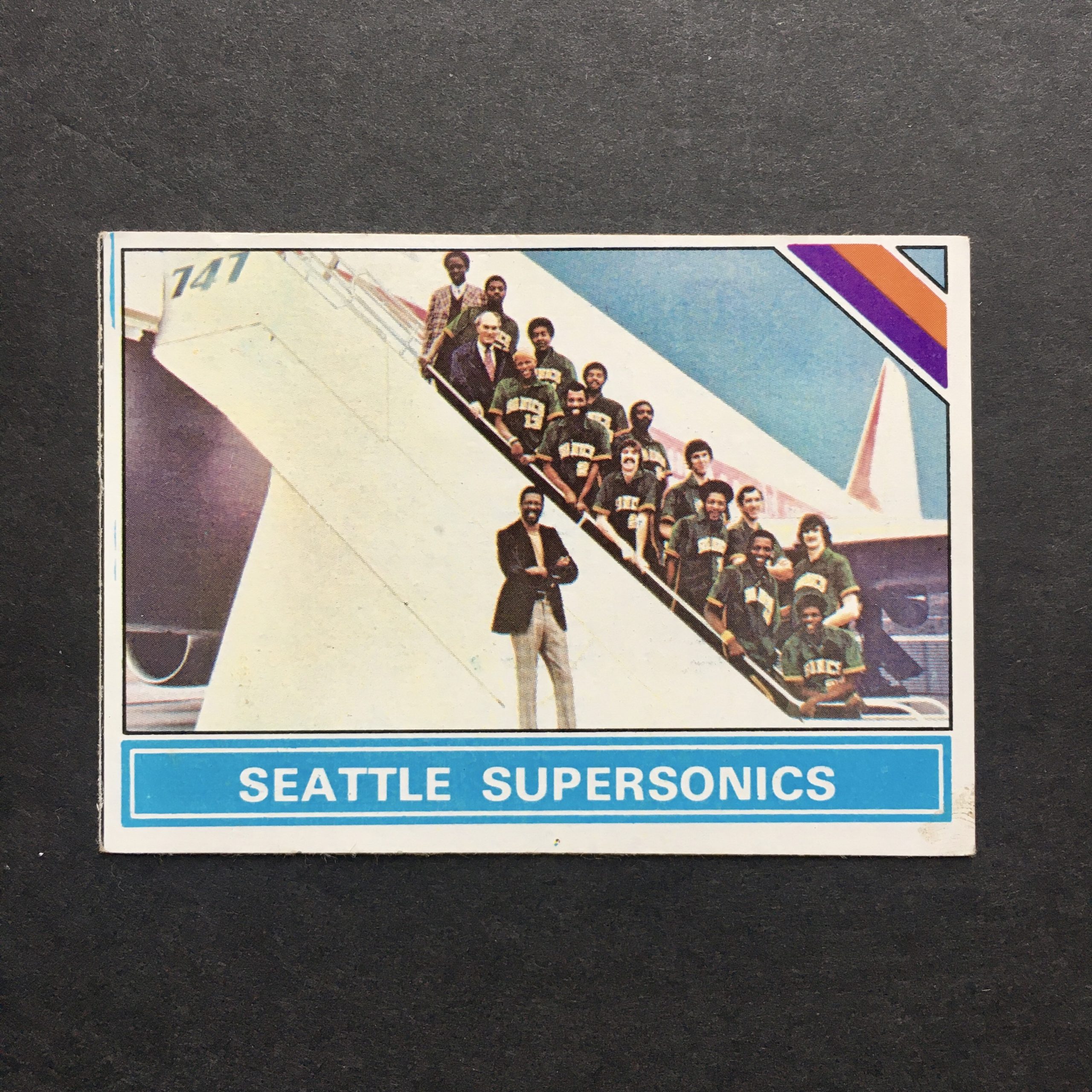 Seattle Supersonics 1975-76 Topps Team Checklist