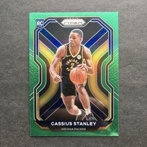 Cassius Stanley 2020-21 Prizm Green Rookie
