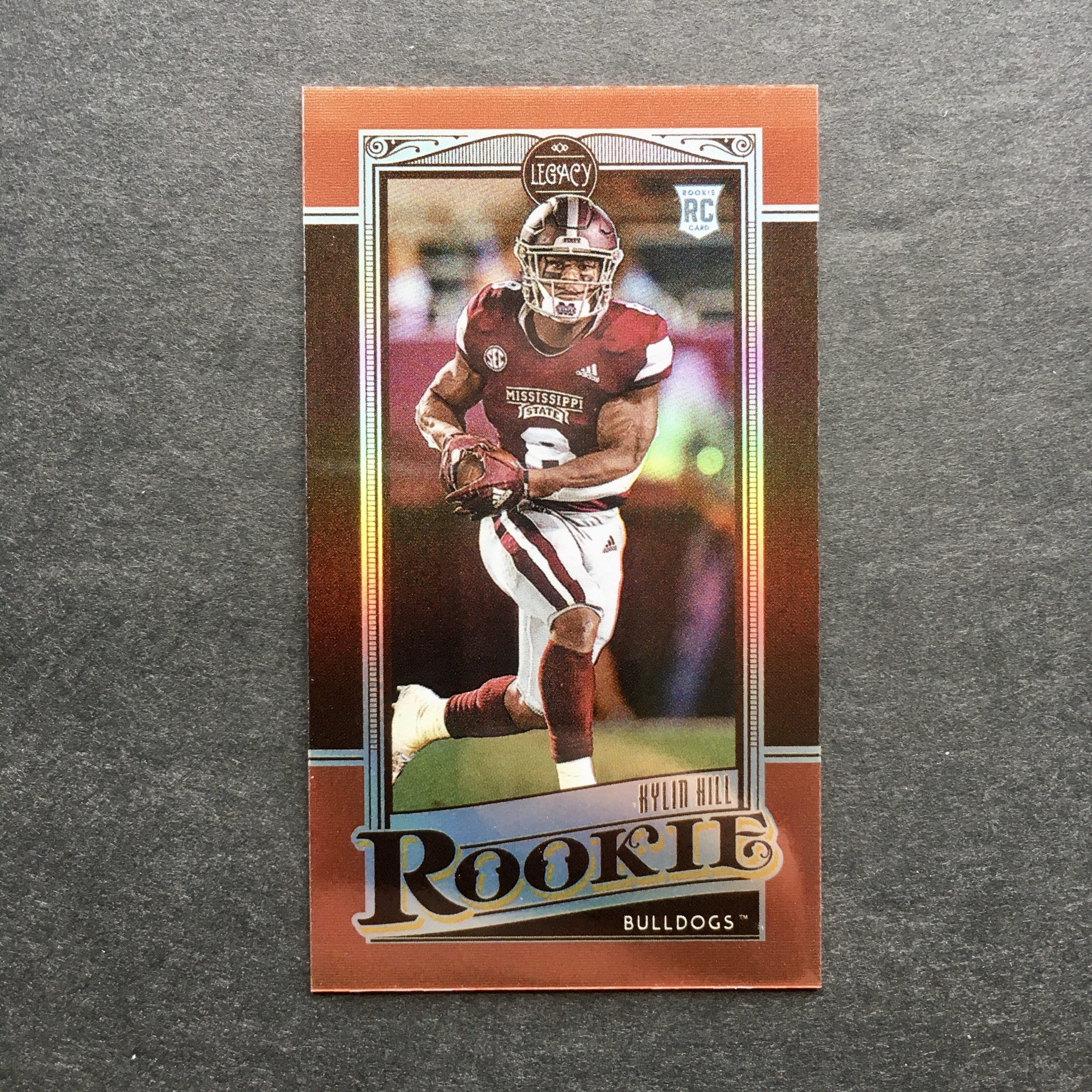 Kylin Hill 2021 Legacy Mini Red Ruby Rookie /75