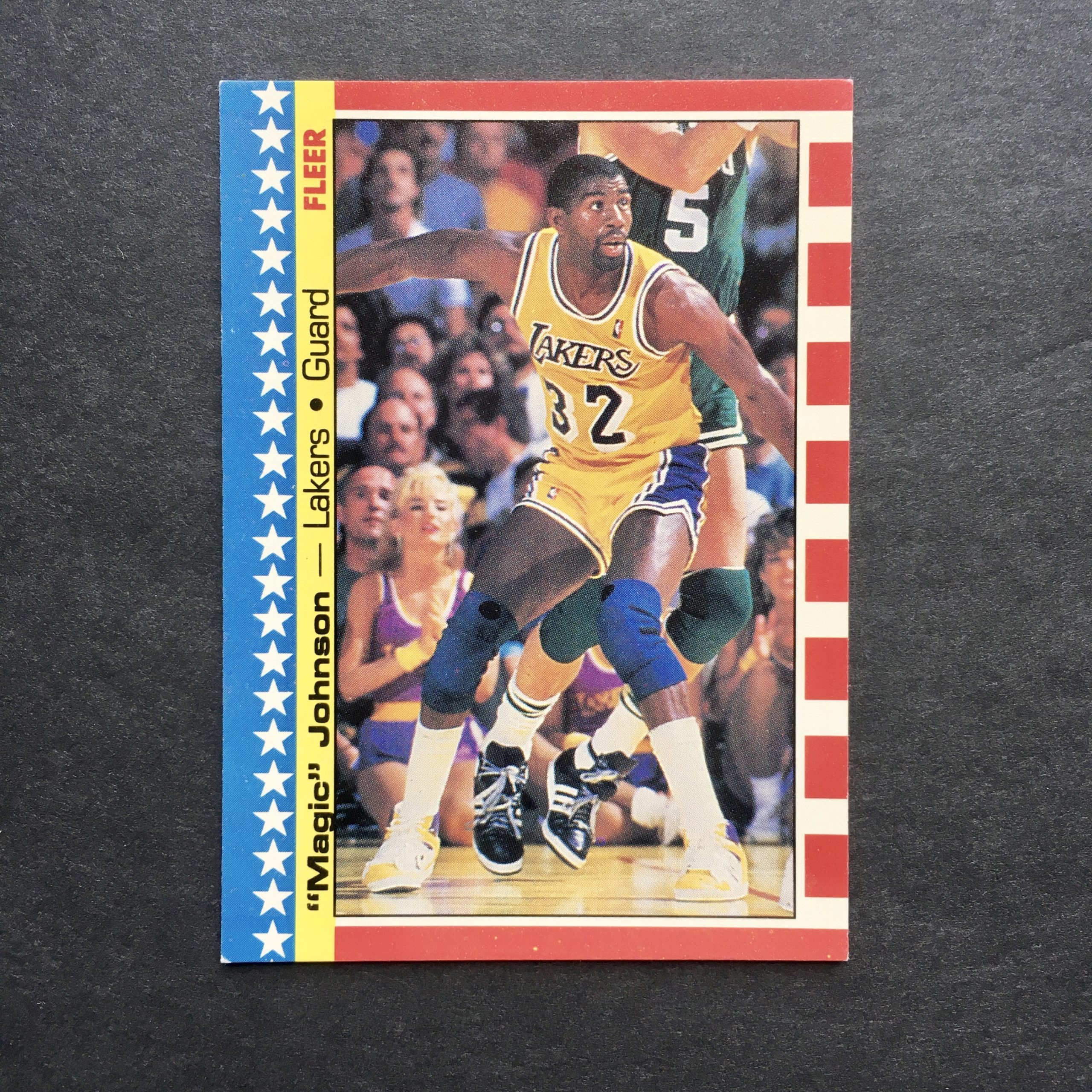 Earvin Magic Johnson 1987-88 Fleer Sticker