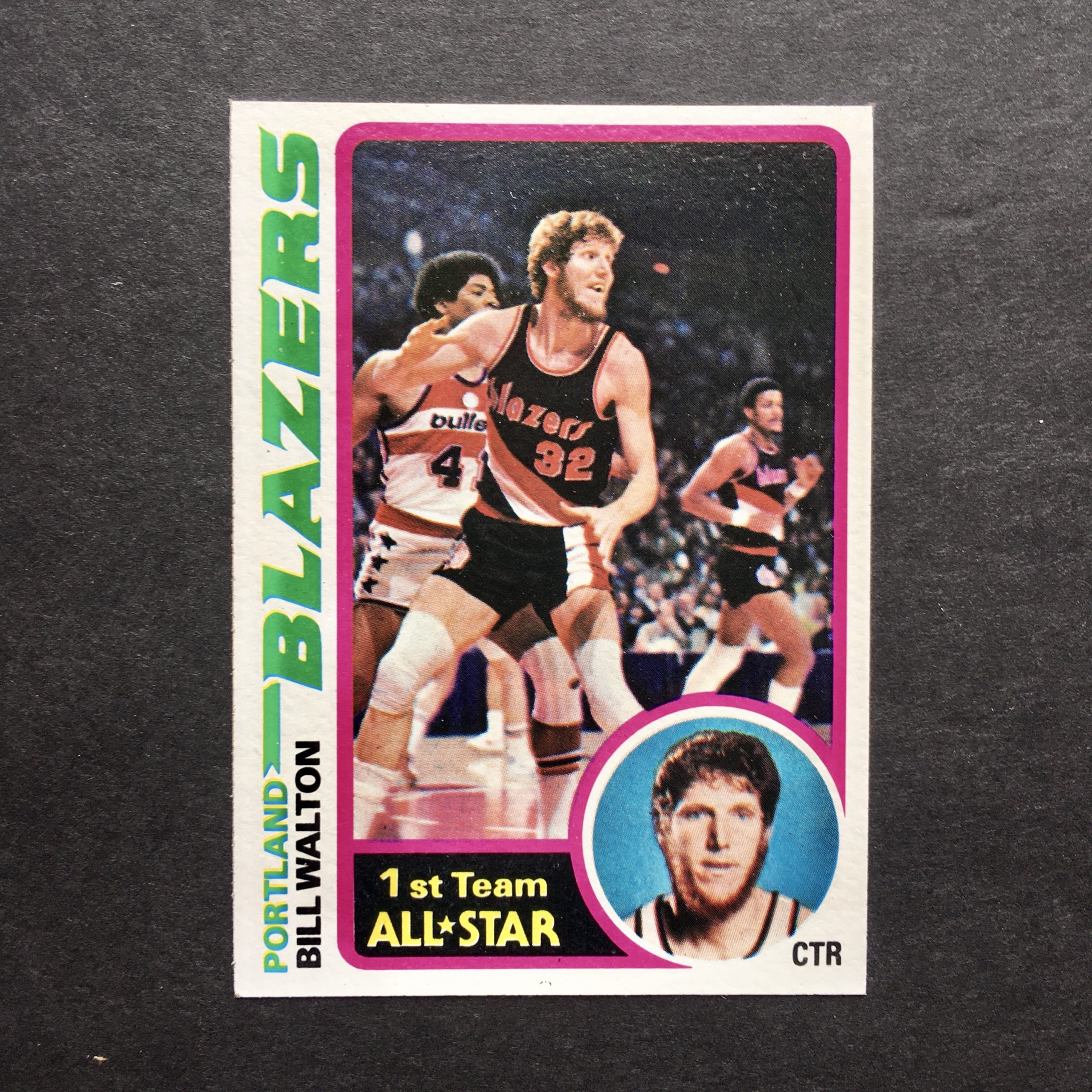 Bill Walton 1978-79 Topps Card