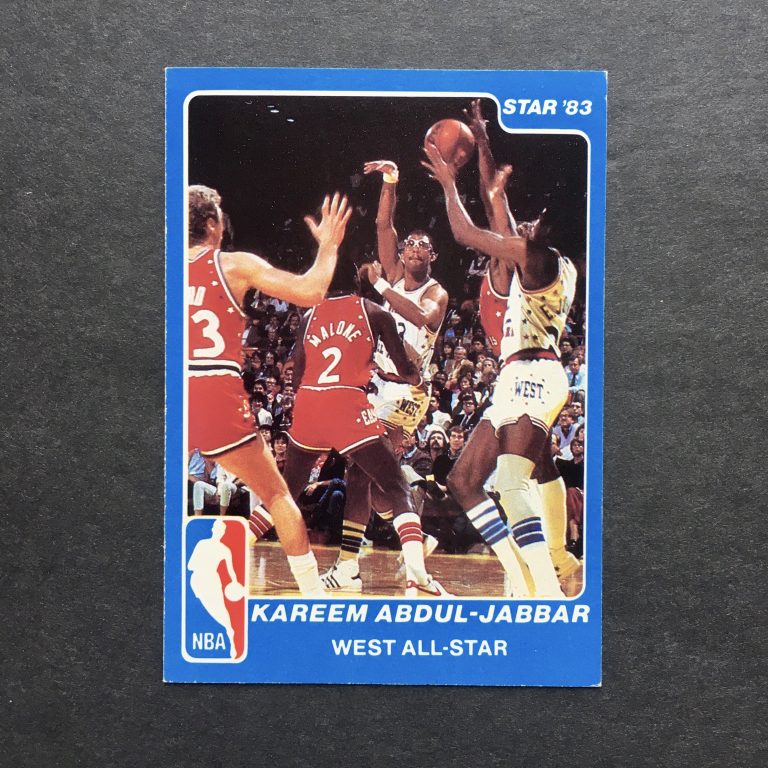Kareem Abdul-Jabbar 1983 Star Card