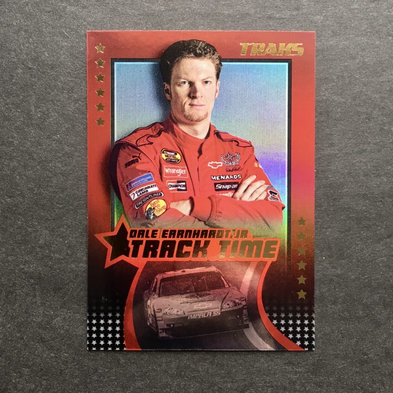 Dale Earnhardt Jr 2007 Traks Track Time Insert Card