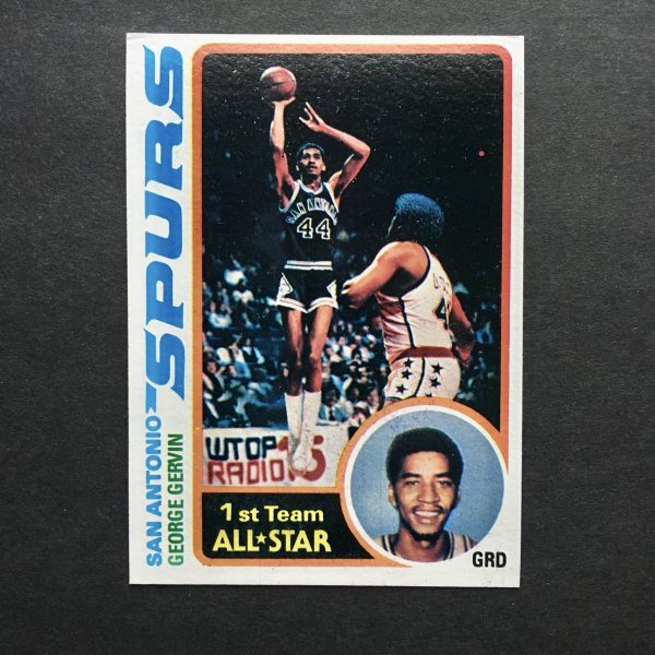 George Gervin 1978-79 Topps Card