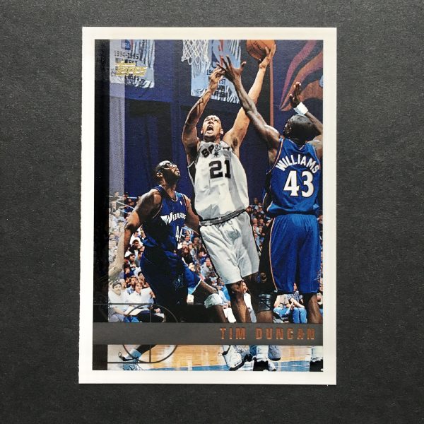 Tim Duncan 1997-98 Topps Rookie Card