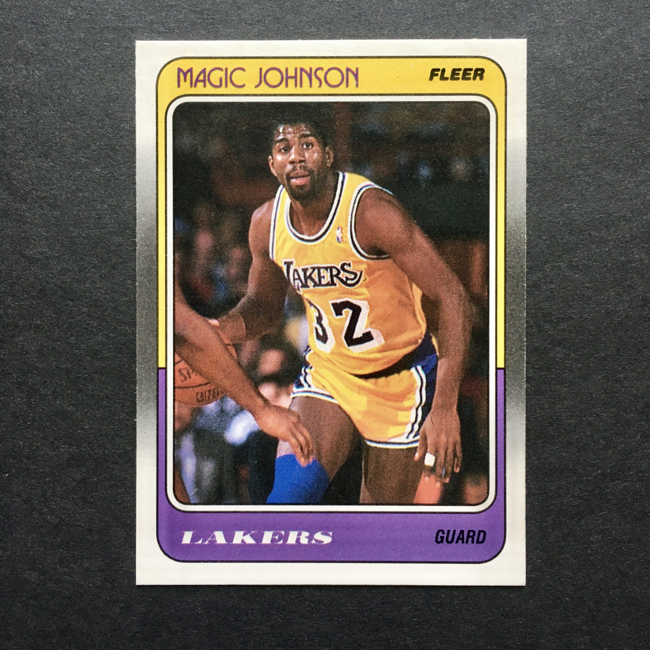 Magic Johnson 1988-89 Fleer Card