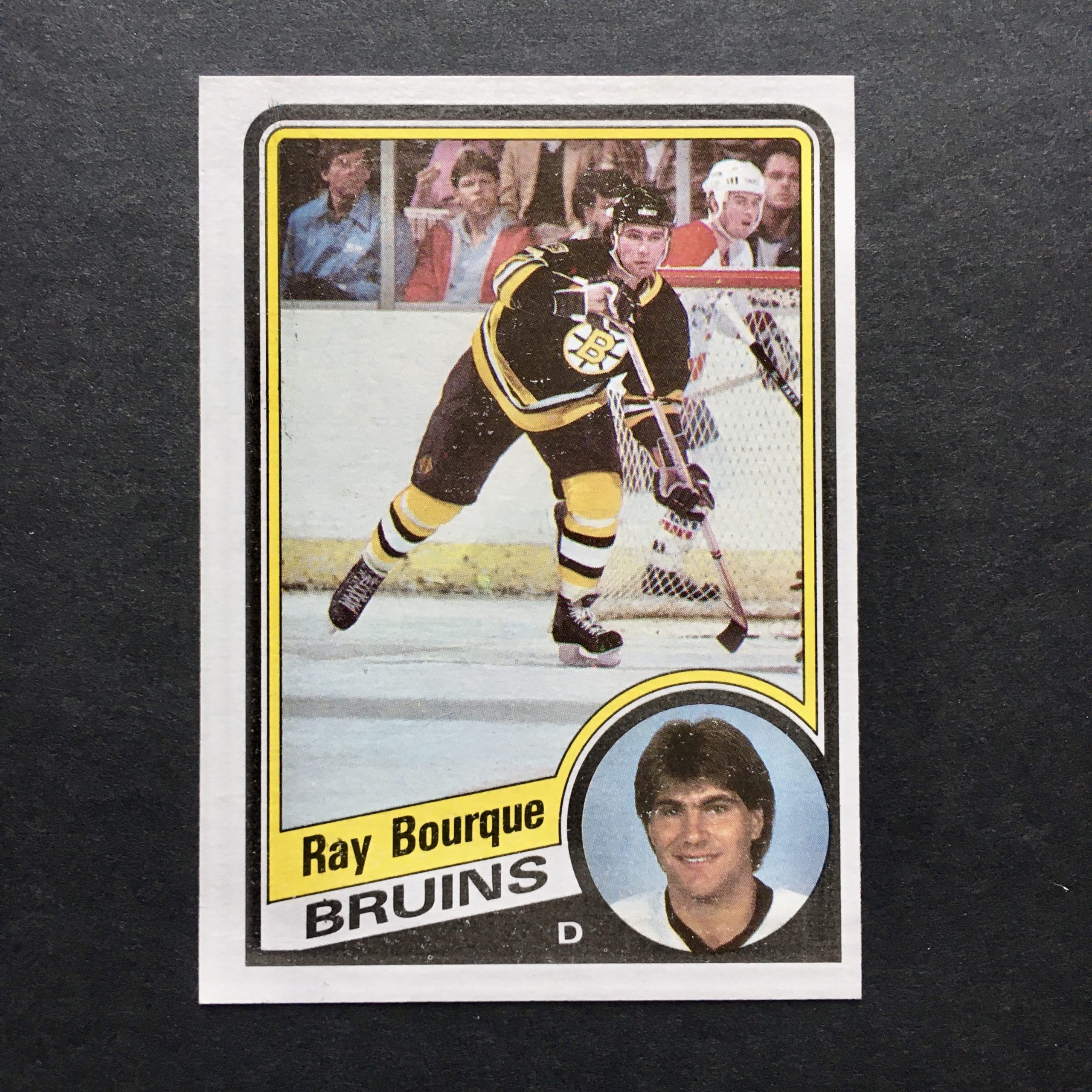 Ray Bourque 1984-85 Topps Card