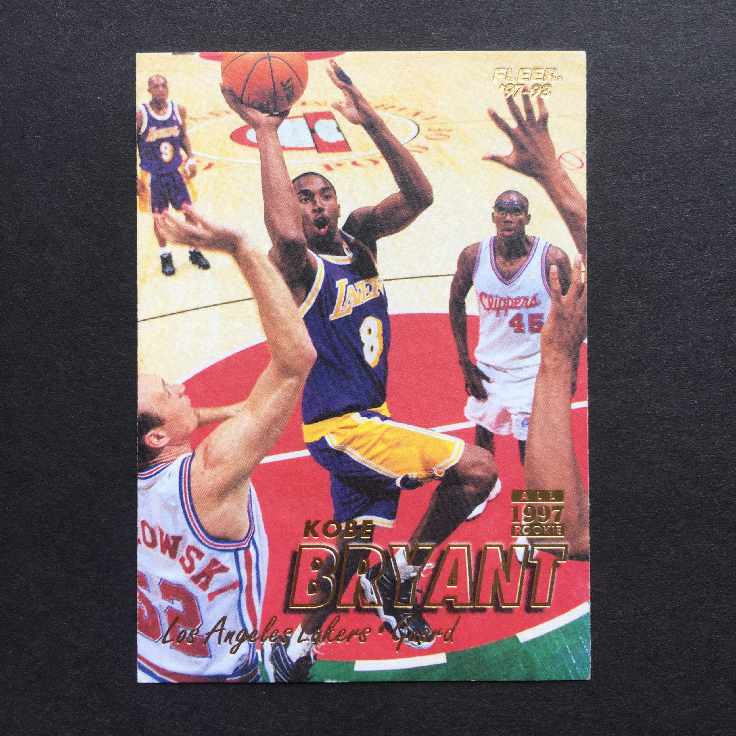 Kobe Bryant 1997-98 Fleer Card