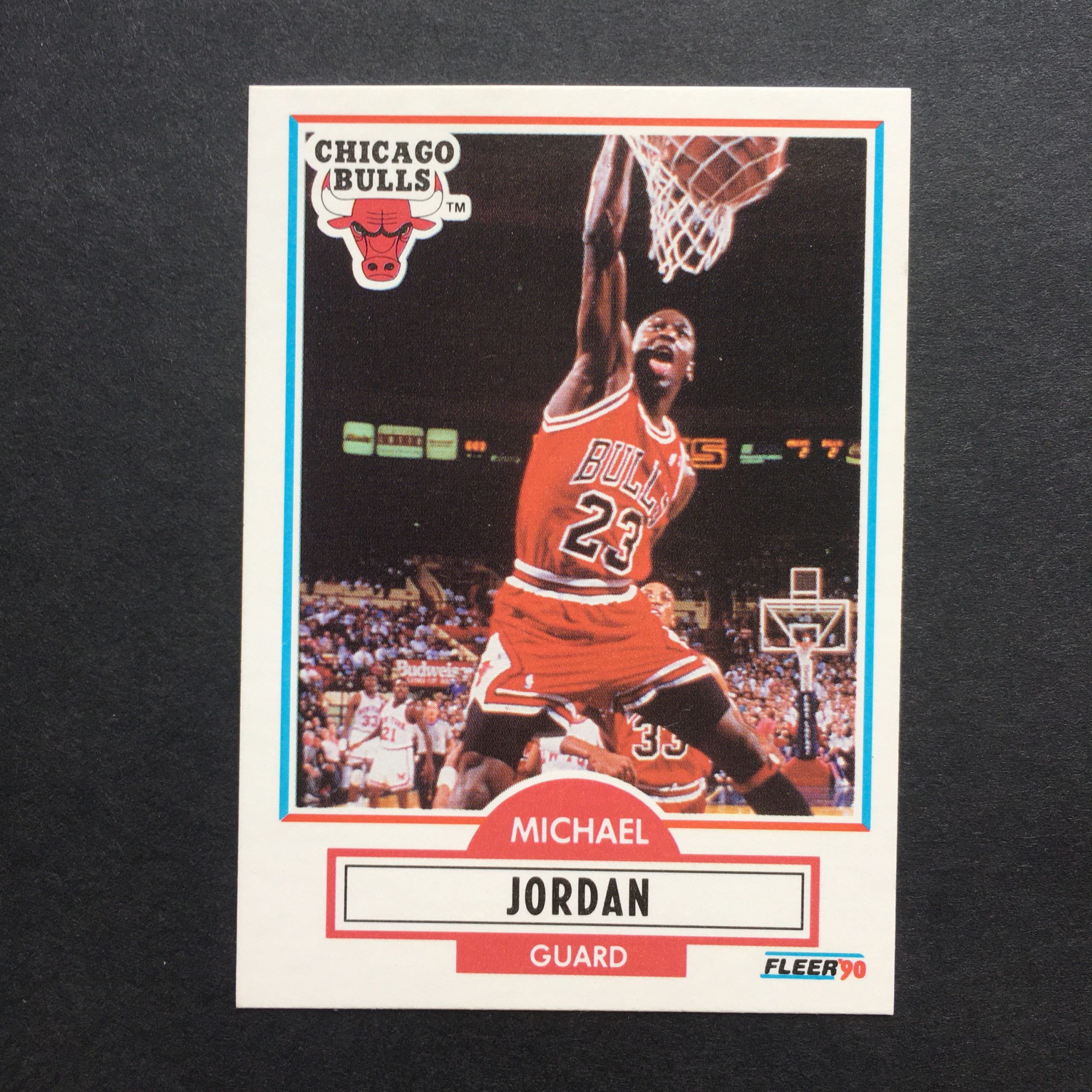 Michael Jordan 1990-91 Fleer Card