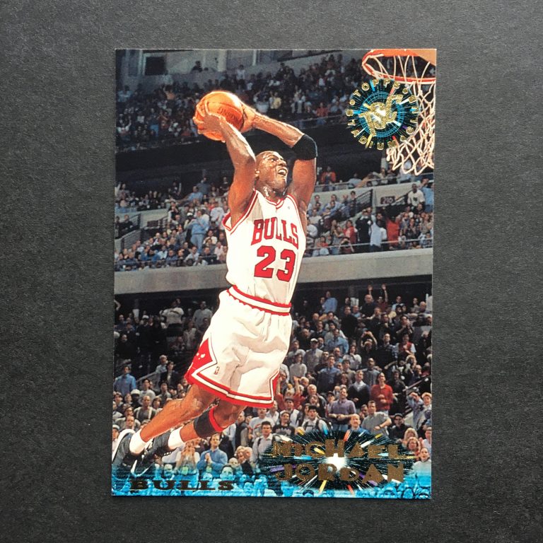 Michael Jordan 1995-96 Stadium Club Card