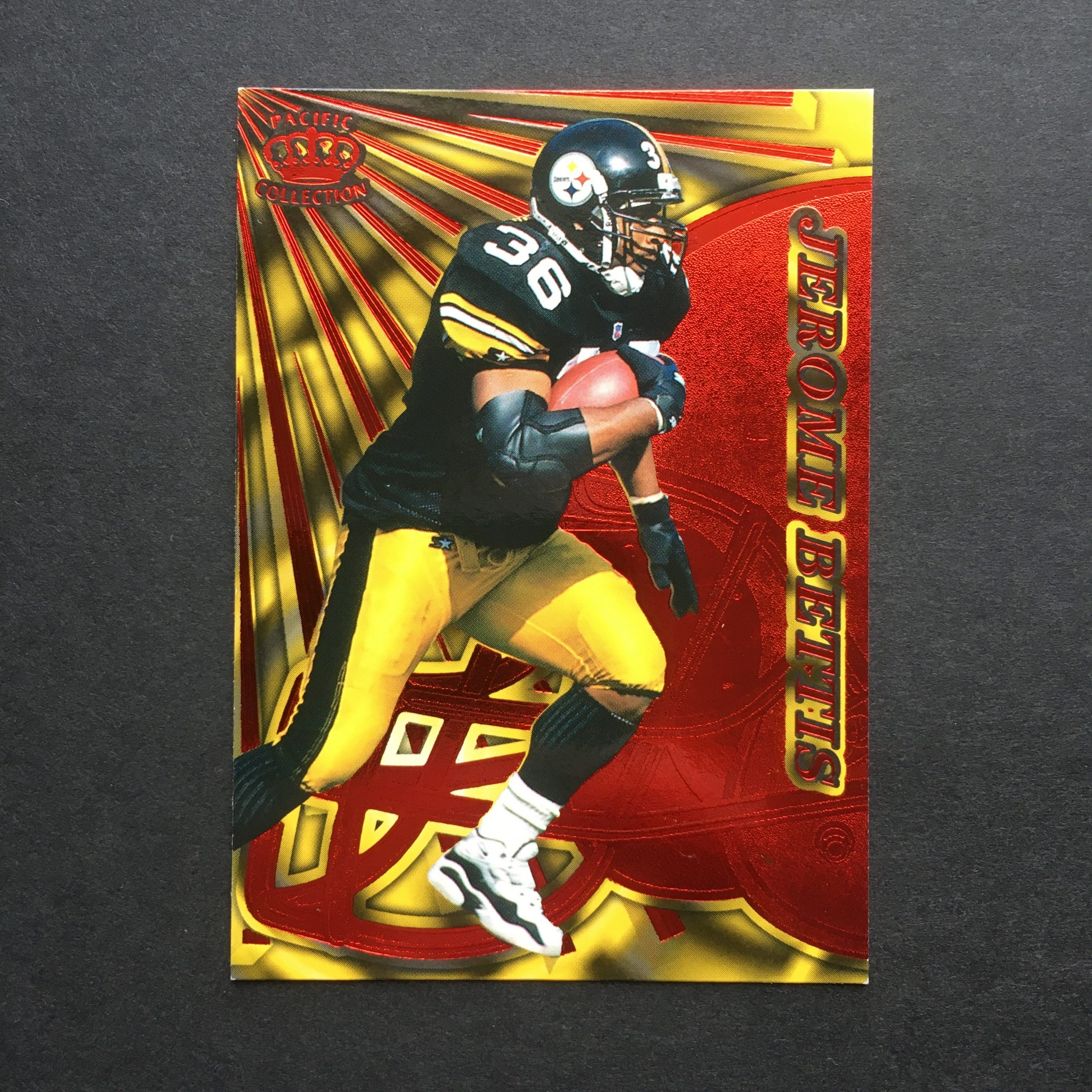 Jerome Bettis 1997 Pacific Dynagon Red Card