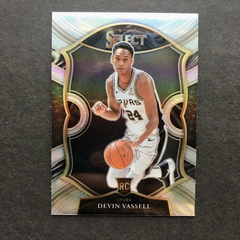 Devin Vassell Select Concourse Silver Prizm Rookie