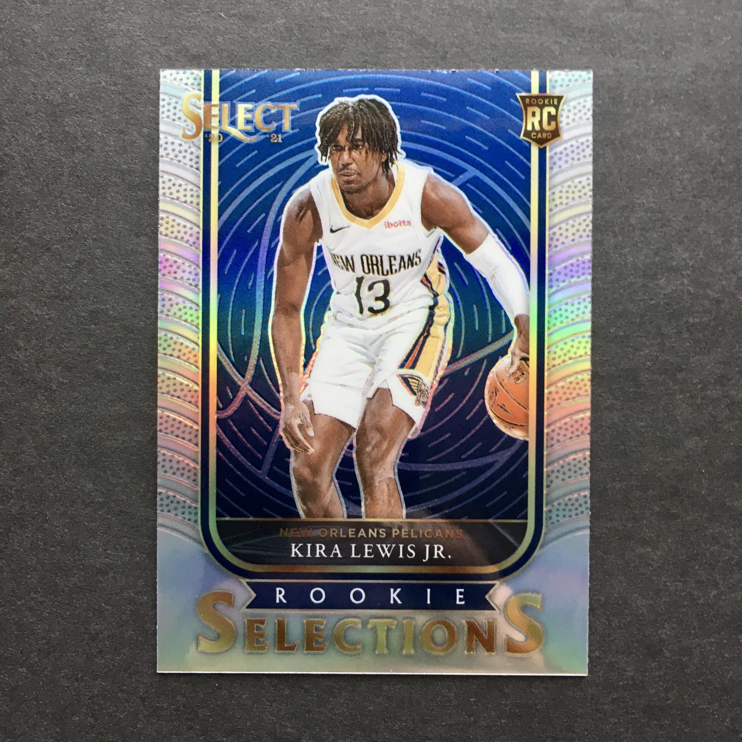 Kira Lewis Jr 2020-21 Select Rookie Selections Silver Prizm Insert