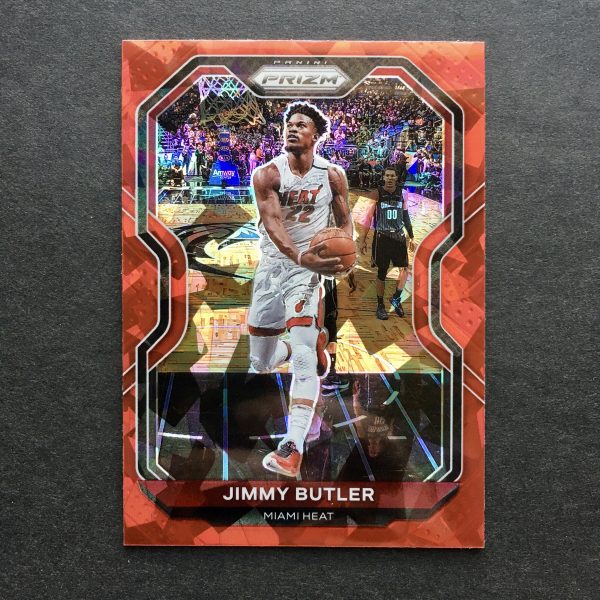 Jimmy Butler 2020-21 Prizm Red Cracked Ice