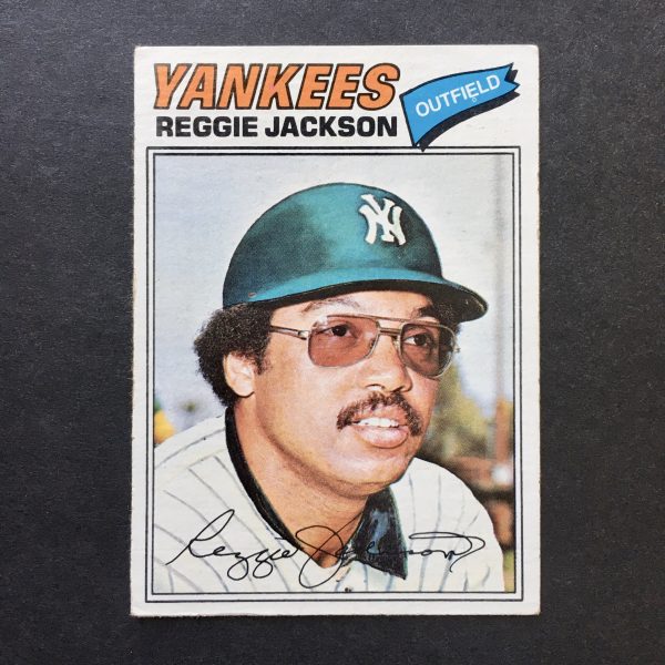 Reggie Jackson 1977 Topps Card