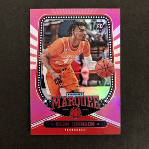 Keon Johnson 2021-22 Chronicles Marquee Pink Rookie