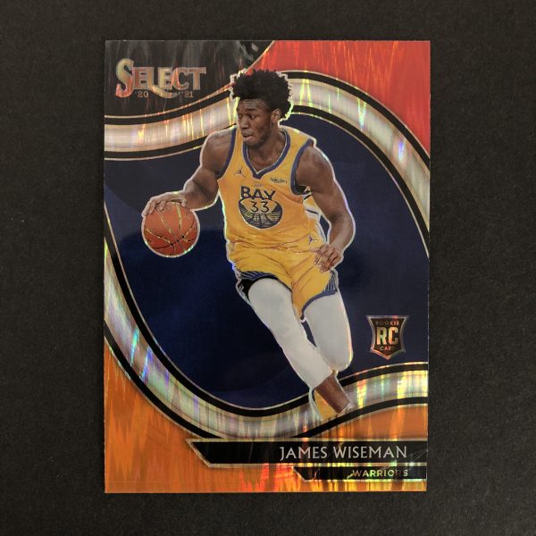 James Wiseman 2020-21 Select Courtside Shimmer Prizm RC