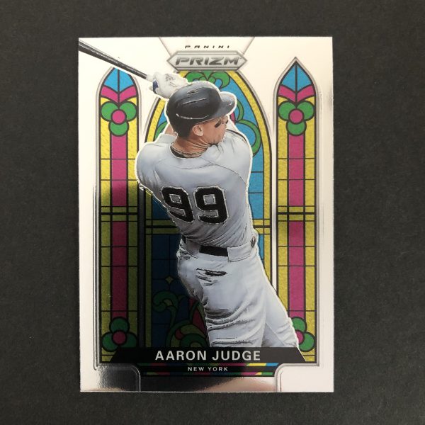Aaron Judge 2021 Panini Prizm Stained Glass Insert
