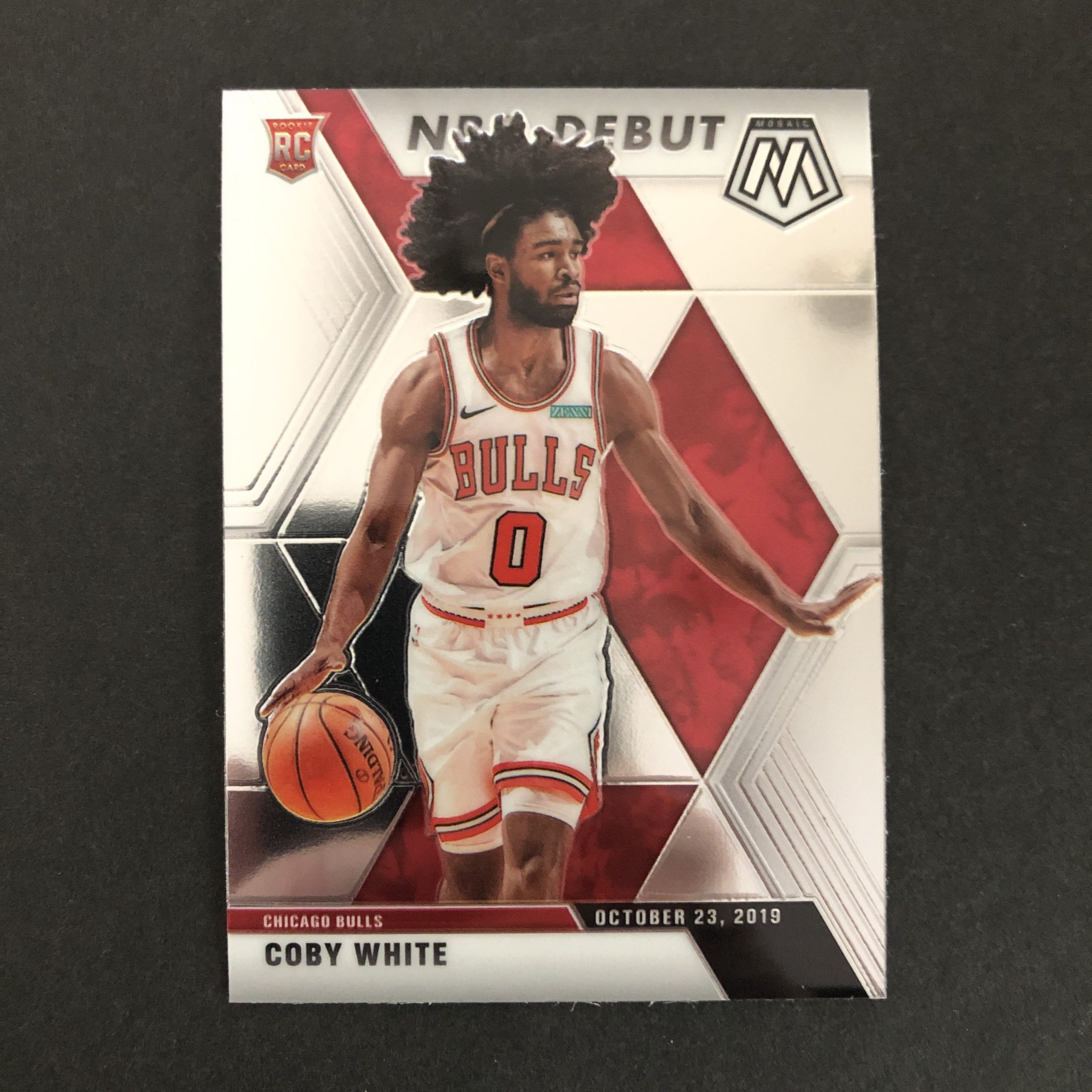 Coby White 2019-20 Mosaic NBA Debut RC