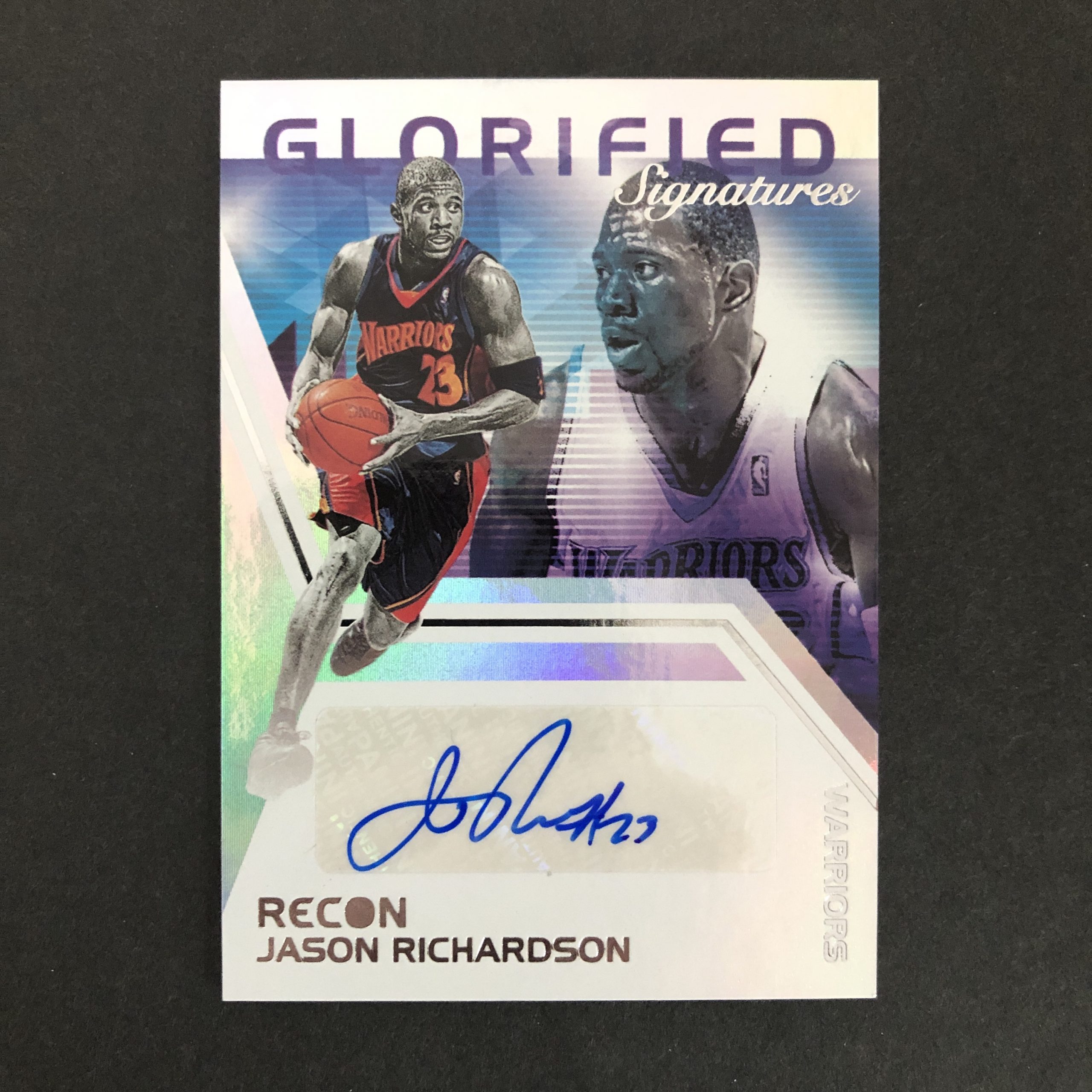 Jason Richardson 2020-21 Recon Glorified Signatures Auto