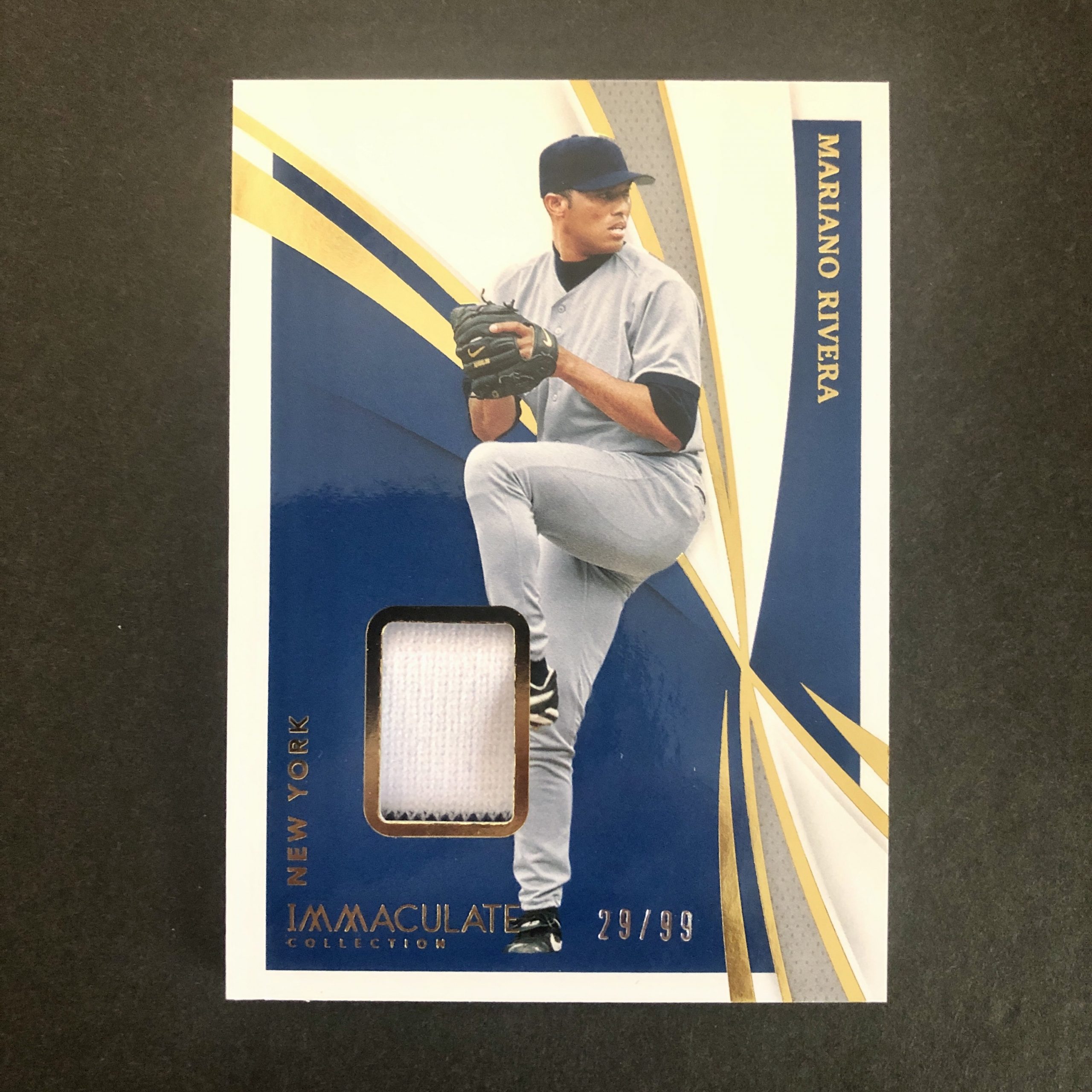Mariano Rivera 2021 Immaculate Jersey Patch Relic /99