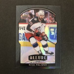 Nick Foligno 2020-21 Upper Deck Allure Black Rainbow