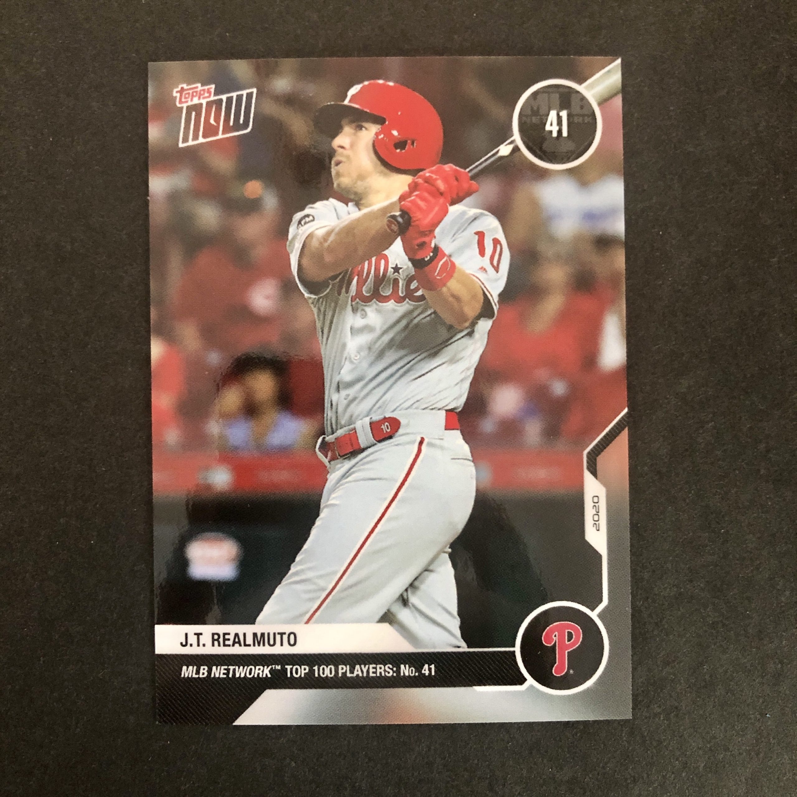 JT Realmuto 2020 Topps Now MLB Network Card