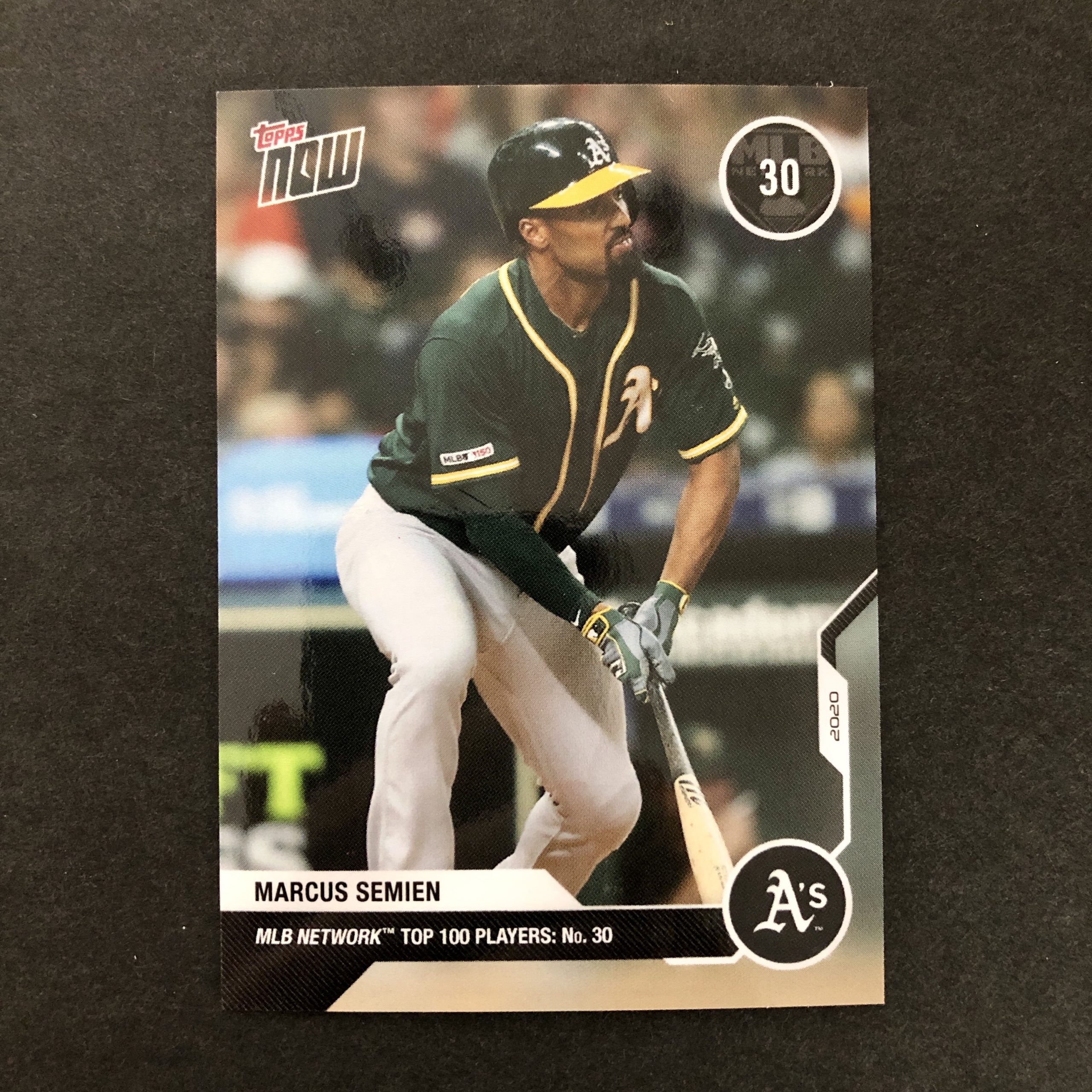 Marcus Semien 2020 Topps Now MLB Network Top 100 Players /491