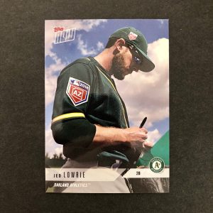 Jed Lowrie 2018 Topps Now Road to Opening Day /117