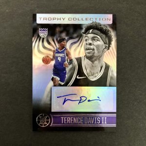 Terence Davis II 2020-21 Illusions Trophy Collection Auto