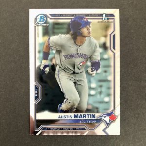 Austin Martin 2021 Bowman Chrome Prospect 1st
