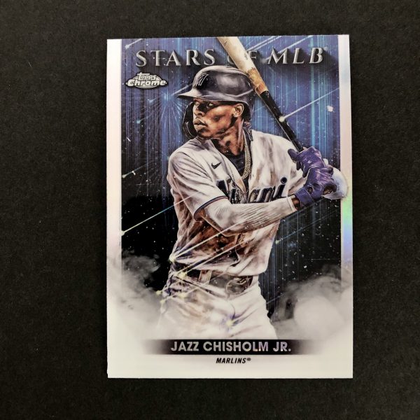 Jazz Chisholm Jr 2022 Topps Chrome Stars of MLB Insert