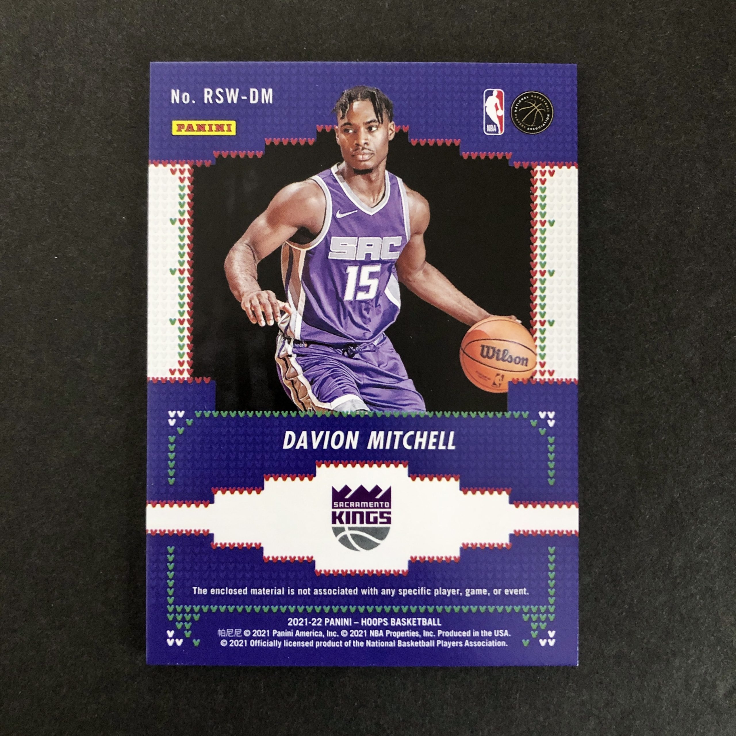 Sacramento Kings 2021 2022 Hoops Factory Sealed Team Set with a Rookie card  of Davion Mitchell