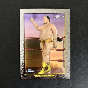 Andre the Giant 2007 WWE Topps Chrome Heritage Turkey Red