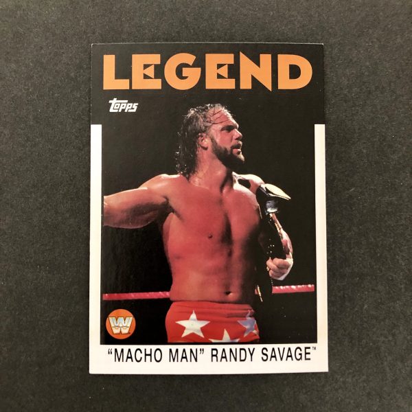 Macho Man Randy Savage 2016 WWE Topps Heritage Legend