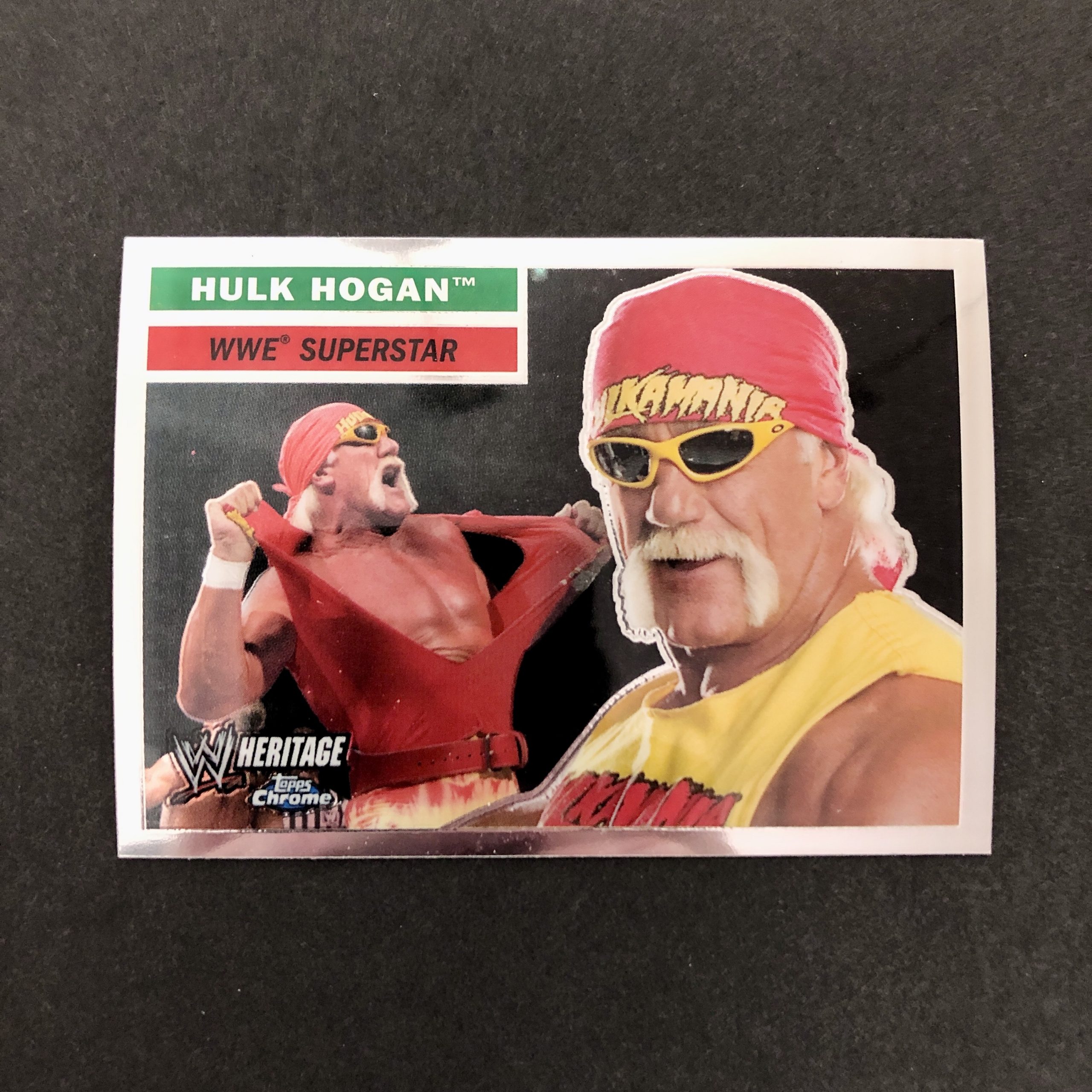 Hulk Hogan 2006 WWE Topps Chrome Heritage