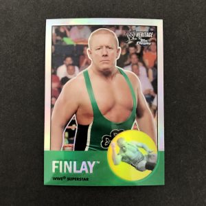 Finlay 2007 WWE Topps Chrome Heritage Refractor