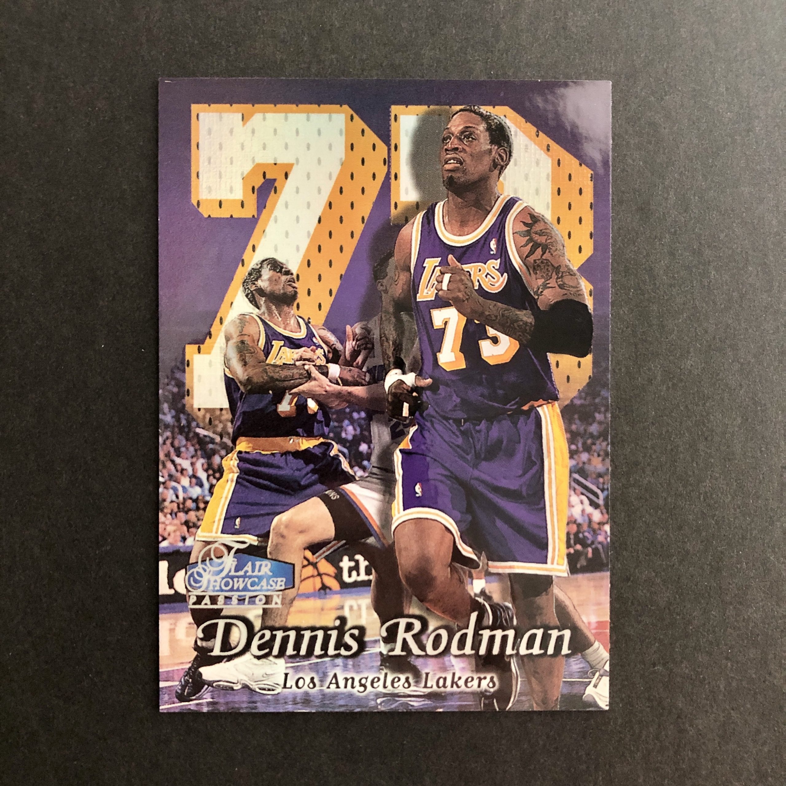 Dennis Rodman 1998-99 Flair Showcase Passion Row 2 Seat 64 – SLAM