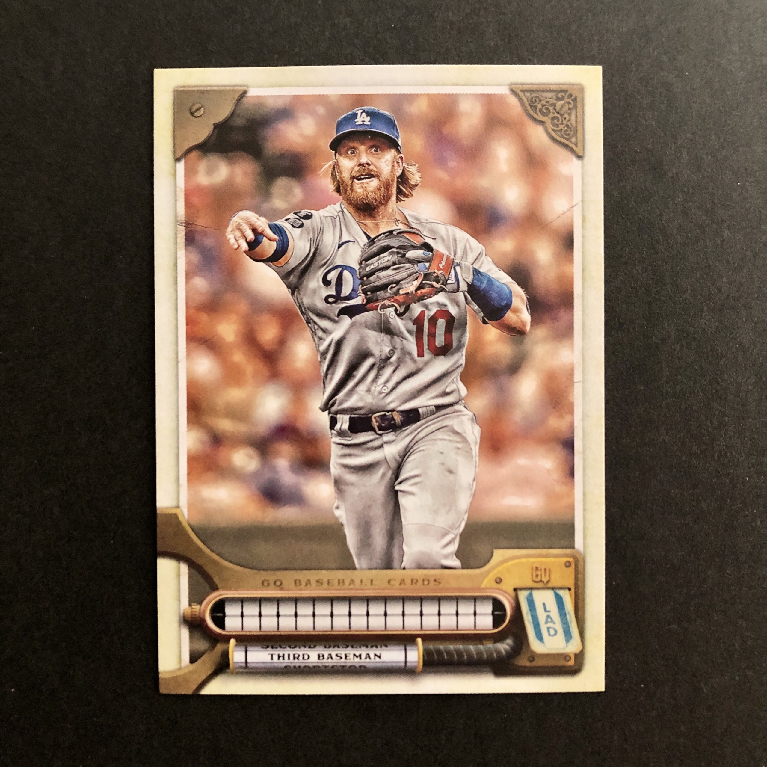 Justin Turner 2022 Gypsy Queen Missing Nameplate SP