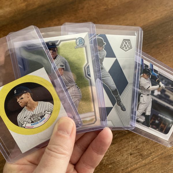 aaron judge lot of baseball cards - instant collection pack