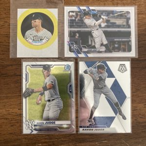 aaron judge lot of baseball cards - instant collection pack