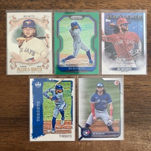 bo bichette lot of baseball card - instant collection pack